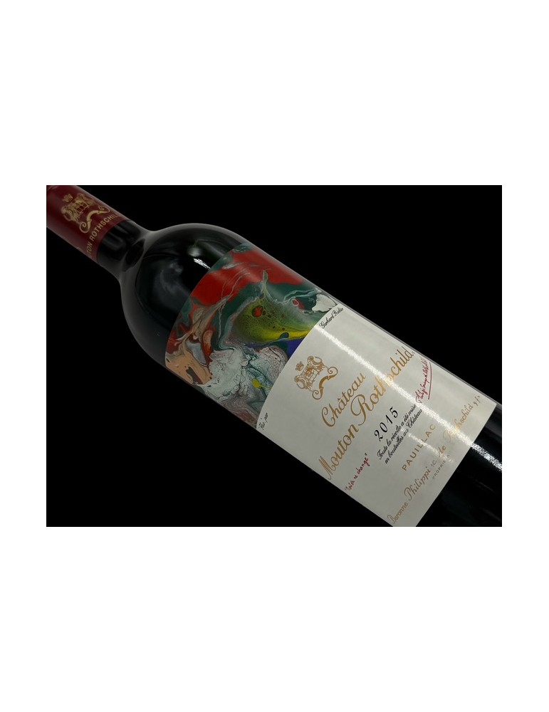 capture du vin Château Mouton Rothschild 2015